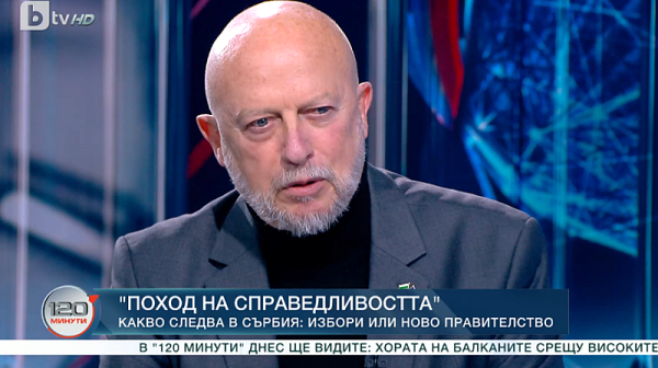 Едвин Сугарев: Хората в Сърбия казват на режима на Вучич „ръцете ви са кървави“