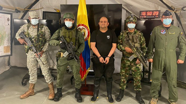 В Колумбия арестуваха наркобоса Отониел - най-големият след Ескобар