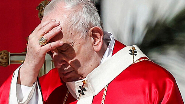 Папа Франциск призова за ”великденско примирие” в Украйна