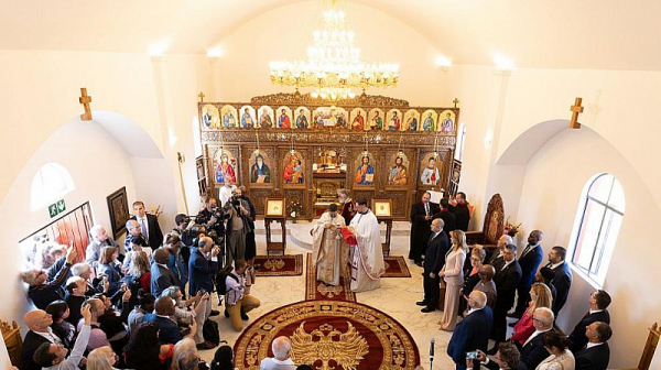 Първият български православен храм в Африка бе осветен в присъствието на президента Радев