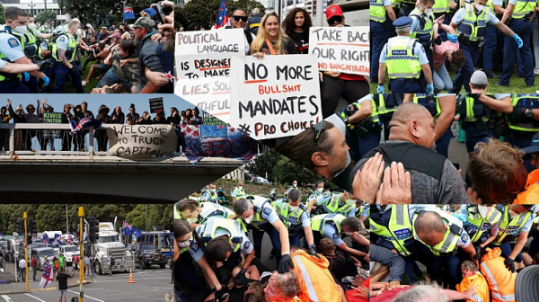 Нова Зеландия: Над 100 арестувани при сблъсък между полицията и протестиращи