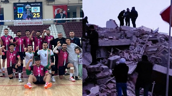 Цял волейболен отбор е погребан под развалините на хотел в Турция