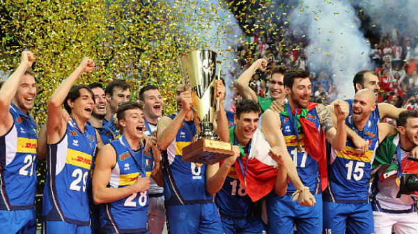 Италия спечели европейската титла и във волейбола