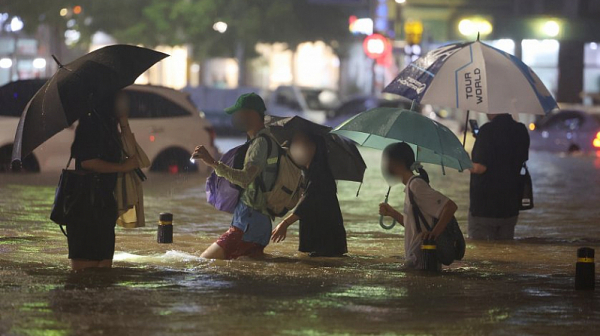 Порой потопи Сеул, 7 души загинаха