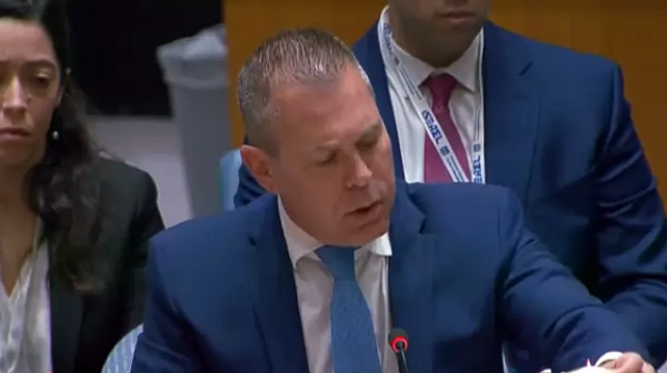Скандал в ООН: Посланикът на Израел напусна заседание, възмутен от руския външен министър