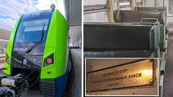 Нови влакове в БДЖ – чудесно. Но в София ремонтът се бави, мизерия по Искърското дефиле