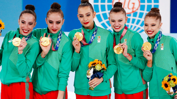 Трето злато за България в Токио! Ансамбълът ни по художествена гимнастика е олимпийски шампион