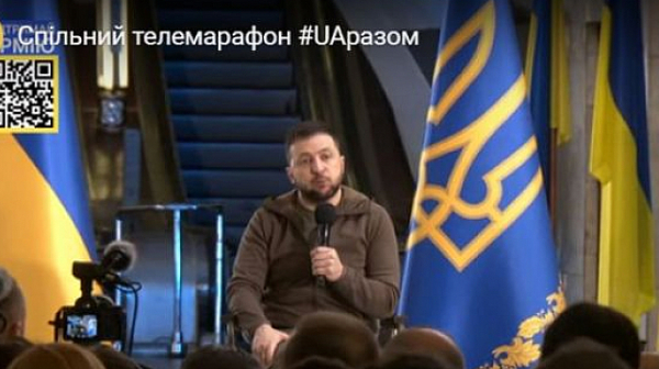 Службите в Украйна съобщават за предотвратяване опит за убийството на Зеленски