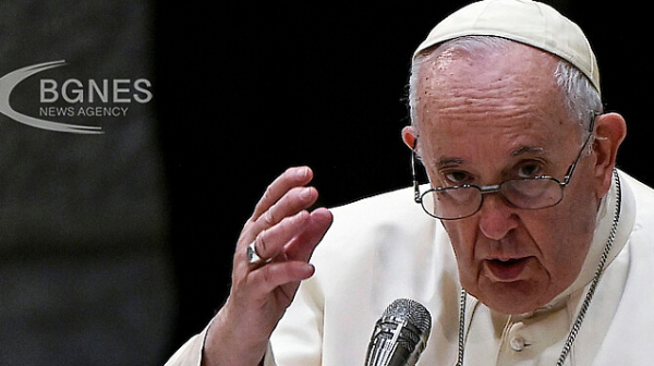 Папа Франциск определи войната в Украйна като световна