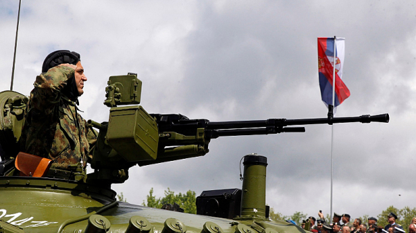 Сърбия преустановява износа на оръжие и военна техника