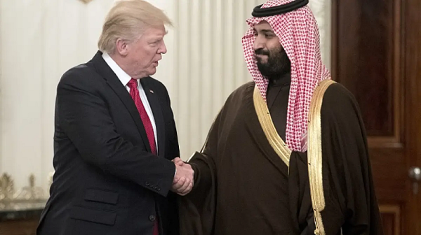 Бъдещият саудитски крал е в САЩ: Обсъждат отбрана, AI и ядрена енергия