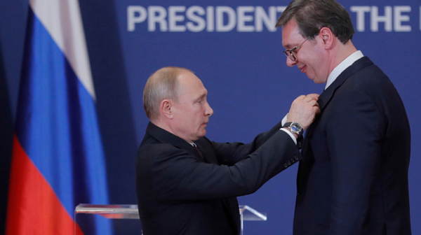 Косово и санкциите срещу Русия са най-големите препятствия пред Сърбия в ЕС, смята Вучич
