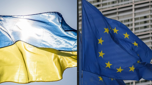 Politico: ЕК ще препоръча Украйна да получи статут на страна-кандидат на ЕС