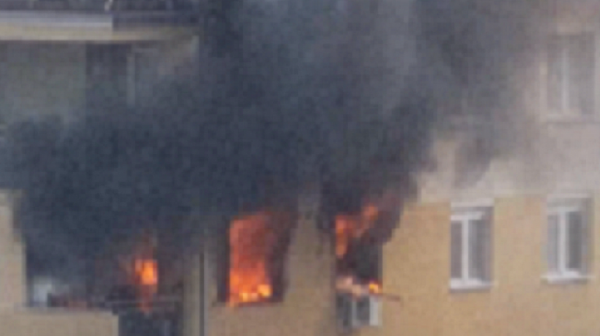 Избухнал пожар в София взе жертва