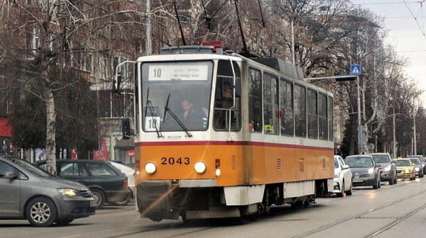 Временна промяна в маршрутите на трамваи 10, 12, 15 и 18