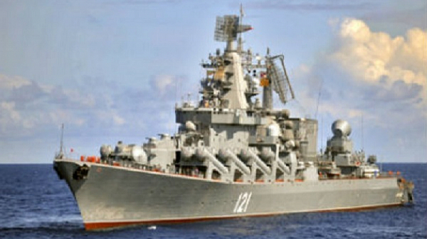 Украйна обстрелва крайцер ”Москва”, засегнат е сериозно