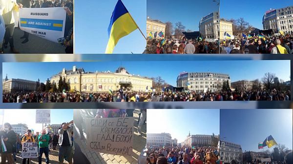 София е жива! Хиляди са на концерта “За солидарност с Украйна” (снимки)