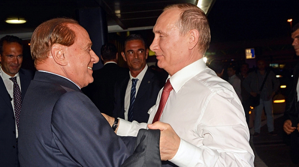 Берлускони е „дълбоко разочарован и натъжен“ от близкия си приятел Путин