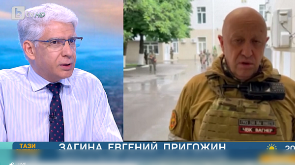 Петър Карабоев за смъртта на Пригожин: Има консенсус, че това е дело по лична заповед на Путин