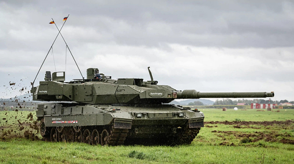 Бундесверът ще получи първия си танк „Леопард“ от ново поколение