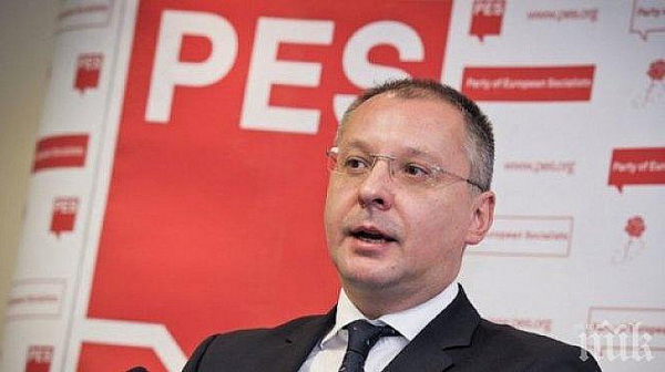 Станишев: Номинацията на социалния комисар Никола Шмит за общ кандидат на ПЕС е ясен знак за новата мисия на лявото в Европа