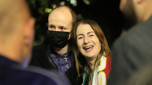Ден 101 на протеста: Евродепутатът Клеър Дейли подкрепи протестиращите.  Исканията остават непроменени - оставка на Борисов и Гешев /видео/