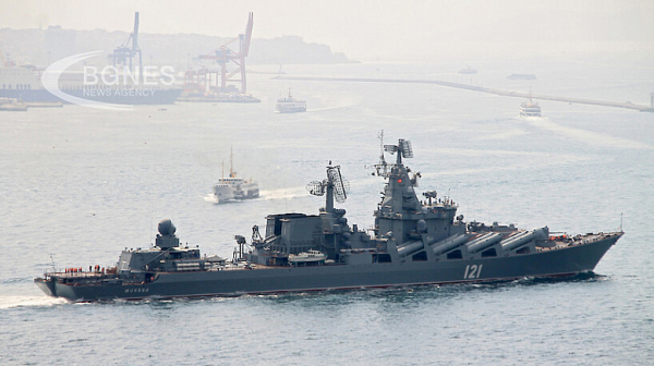 САЩ издали на Украйна местоположението на крайцера ”Москва”