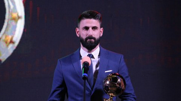 Димитър Илиев за втори път е Футболист №1 на България
