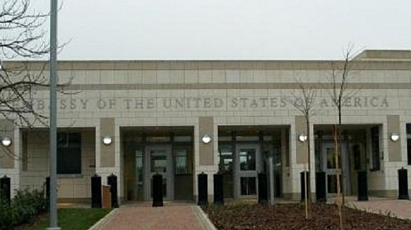 Заплаха за атентат към посолството на САЩ в България