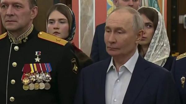 На руското Рождество Путин заяви, че във войната изпълняват „святата мисия на Господа“