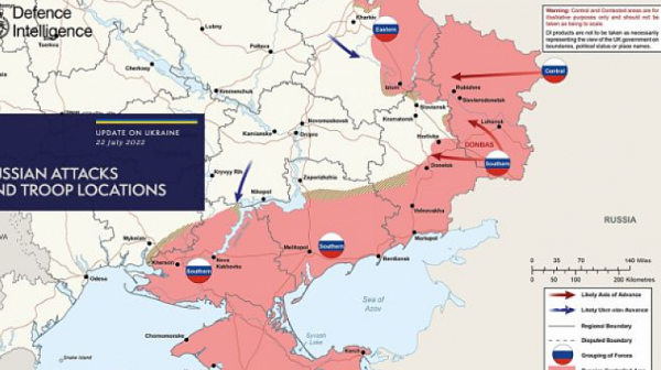 Британското разузнаване разкри дилемата на руското командване: Офанзива на Изток или отбрана на Запад