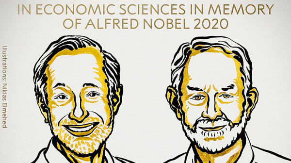 Нобелът за икономика отиде при двама мъже, работили върху Аукционната теория