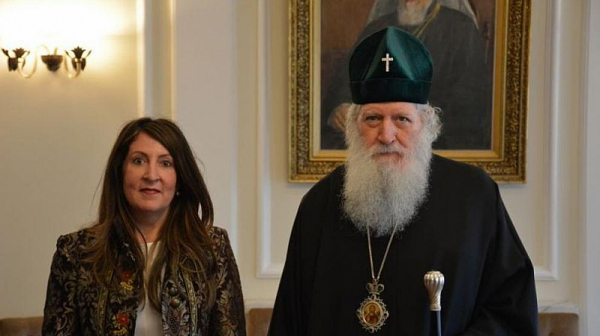 Патриарх Неофит се срещна с посланика на САЩ Херо Мустафа
