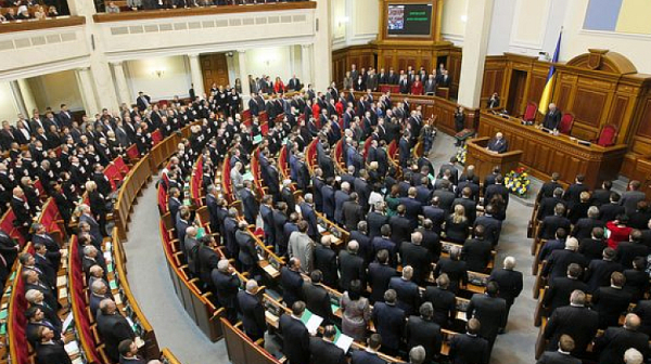 Върховната Рада на Украйна прие днес оставката на министъра на културата и информационната политика