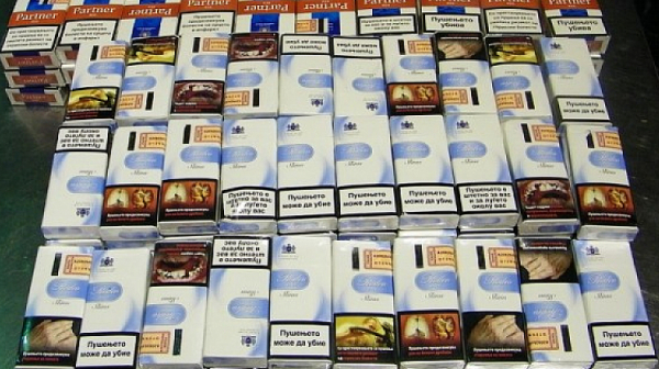 МВР за акцията на границата: Иззети са 45 000 къса незаконни цигари и фалшиви стоки