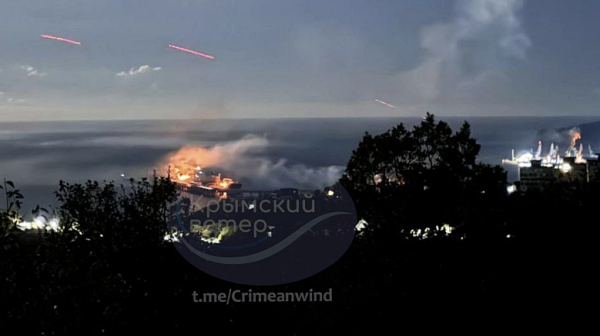 Украински дронове удариха отново руския петролен терминал в Туапсе на Черно море