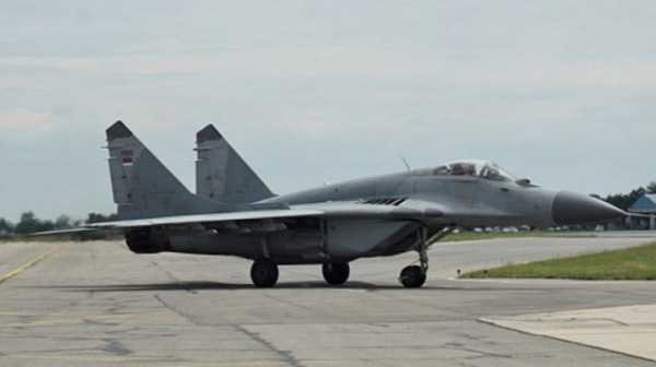 Министър Тагарев: Ще разчитаме на изтребителите МиГ-29 до постигане на пълна оперативна готовност на Ф-16