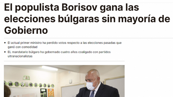 El Periodico за Борисов: Репутацията на ”Батман” спада