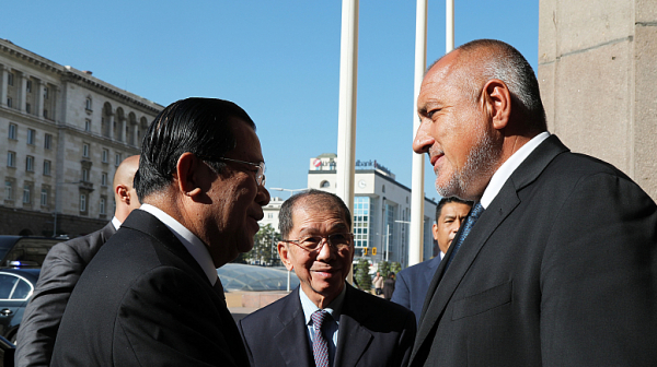 Борисов и премиерът на Камбоджа обсъдиха бизнеса между двете страни