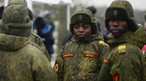 Над 1400 африканци от различни страни се сражават за Русия