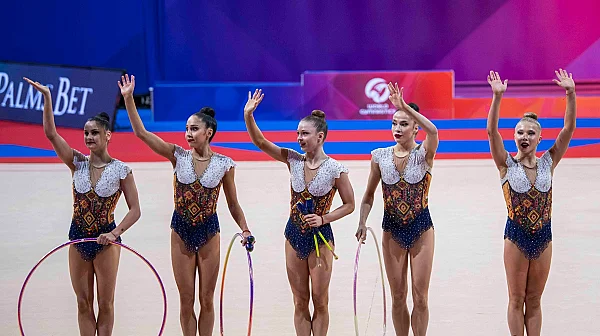 Бронз за ансамбъла на България в художествената гимнастика в Баку