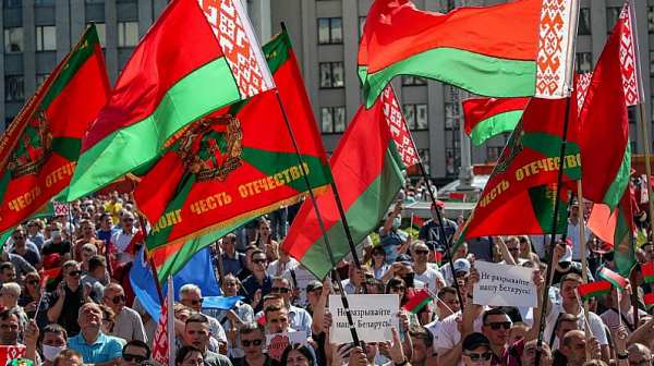 150 протестиращи са задържани в Беларус