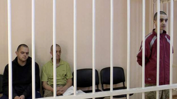Лидерът на сепаратистите изключва помилването на осъдените британци в Донецк