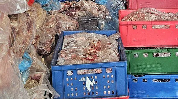 Откриха втора незаконна кланица в Дебелец, иззеха над 600 кг месо