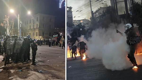 Говорим за ескалация в София, но как изглеждат протестите в Европа?