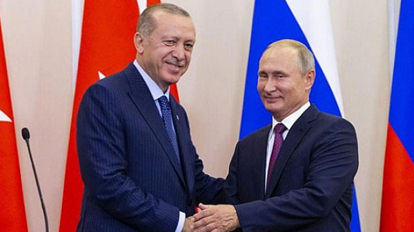 Ердоган към Путин: Постоянно прекратяване на огъня с Украйна ще проправи пътя към дългосрочно решение