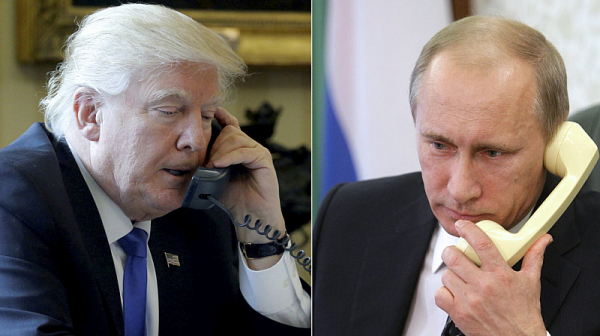 Тръмп и Путин обсъдиха  ситуацията на световните пазари на нефт