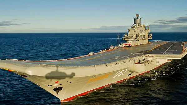 Катастрофа с московския флот: Бракуват единственият руски самолетоносач