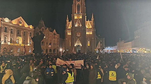 Протест в Нови Сад; студентите ще участват на следващите избори в Сърбия