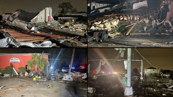 Торнадо взе жертва в Ню Орлиънс
